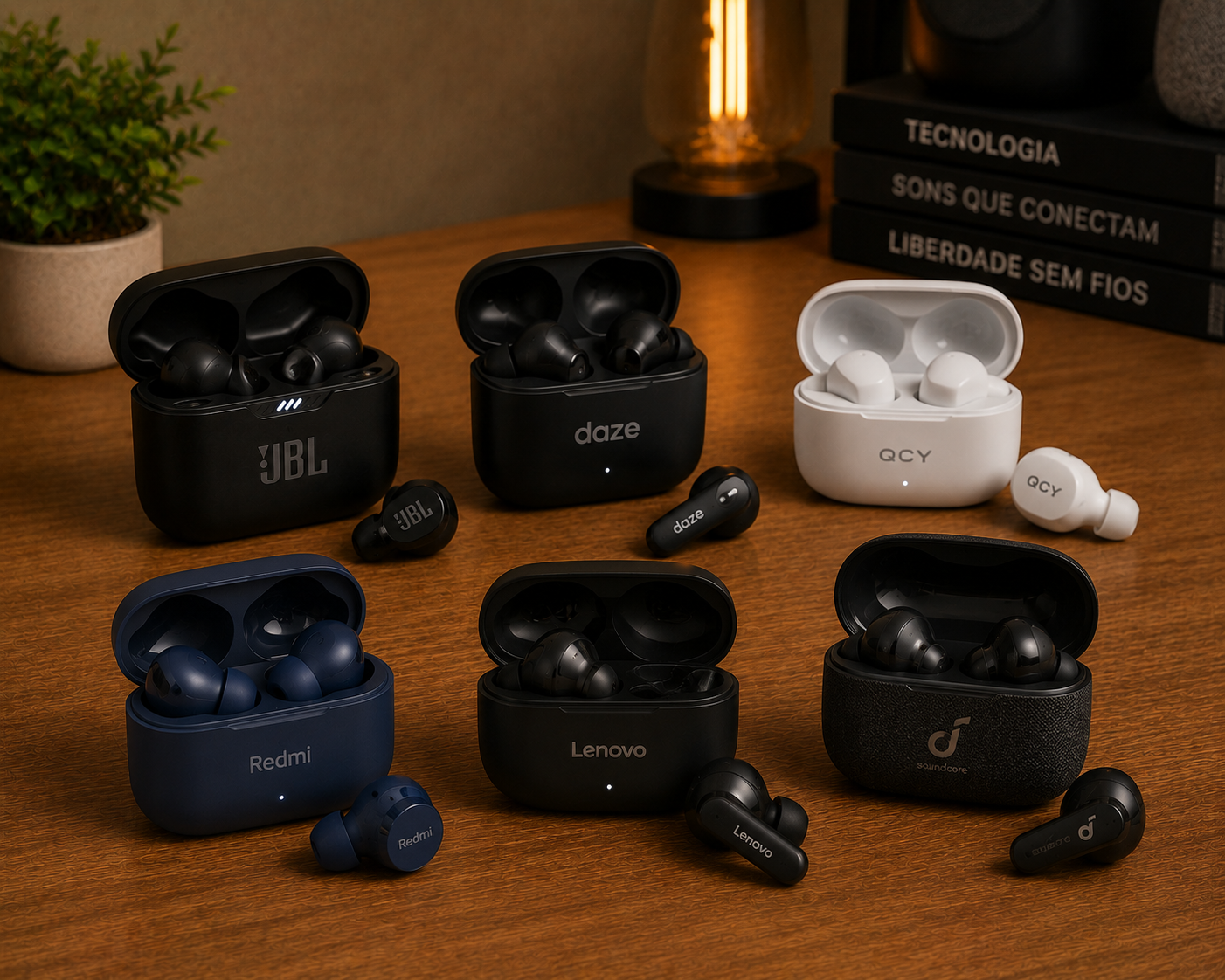 Fones Bluetooth